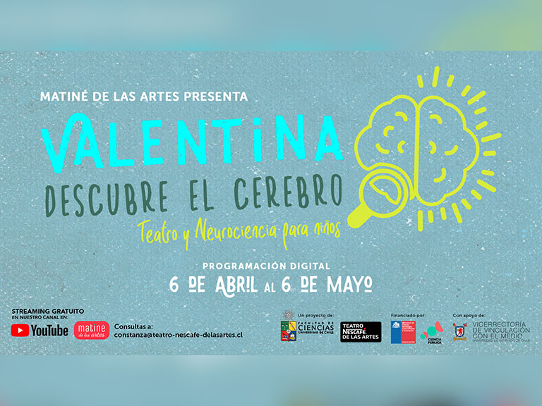 Mátine de las artes presenta: “Valentina Descubre el Cerebro”